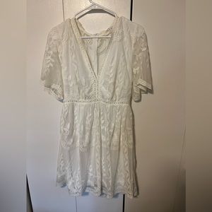 Beautiful white lace dress